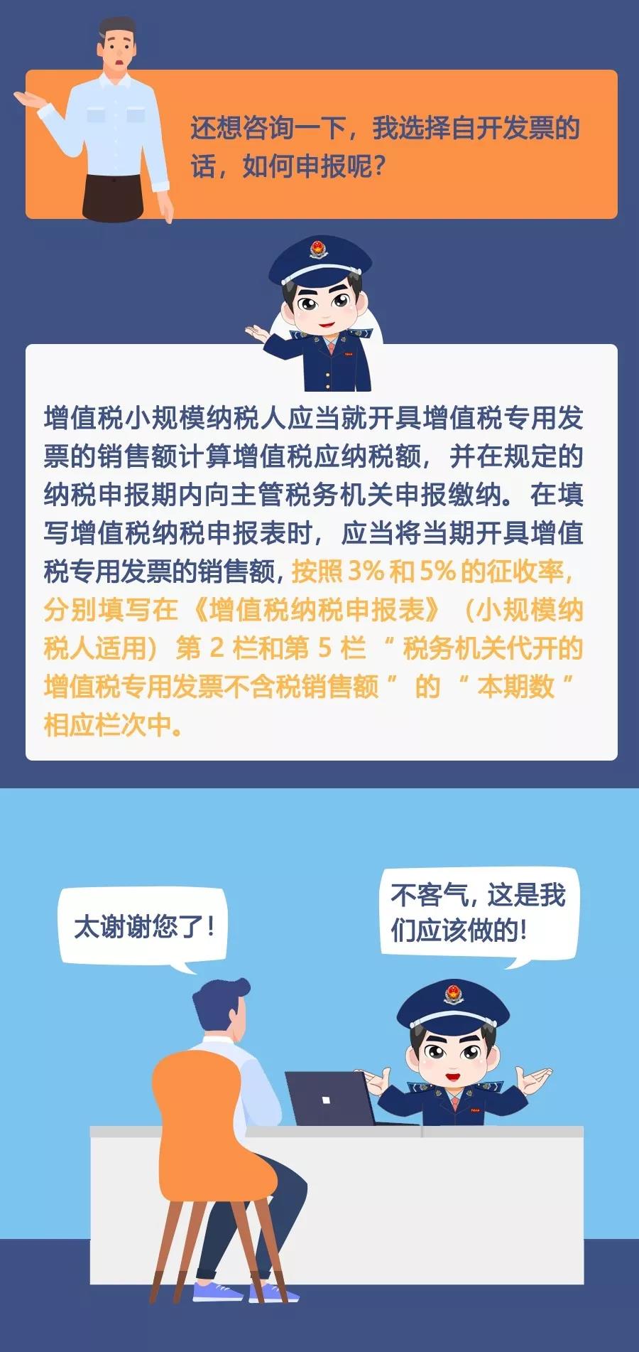 小規(guī)模納稅人自開(kāi)專(zhuān)票