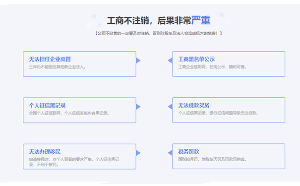 鄭州公司營業(yè)執(zhí)照不注銷會(huì)有什么后果