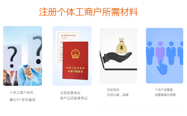 鄭州高新區(qū)個體工商戶營業(yè)執(zhí)照申請材料
